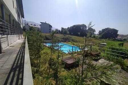 Apartamento Con Piscina Apartment Llanes Bagian luar foto